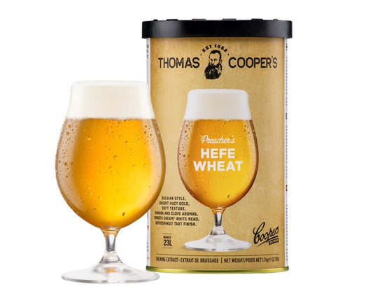 Ölsats, Coopers TC Preachers Hefe Wheat