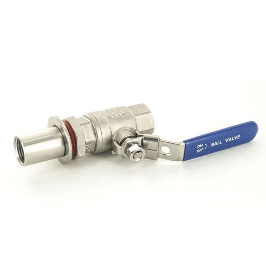 Kulventil , Weld-be gone 1/2"