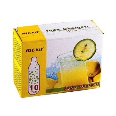 Kolsyrepatron, MOSA 8g 10-pack
