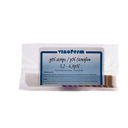 pH-remsor 5,2 - 6,8, 20-pack
