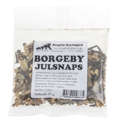 Borgeby Julsnaps 25 gr