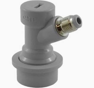 Kulkoppling, Grå för gas gänga 1/4" MFL